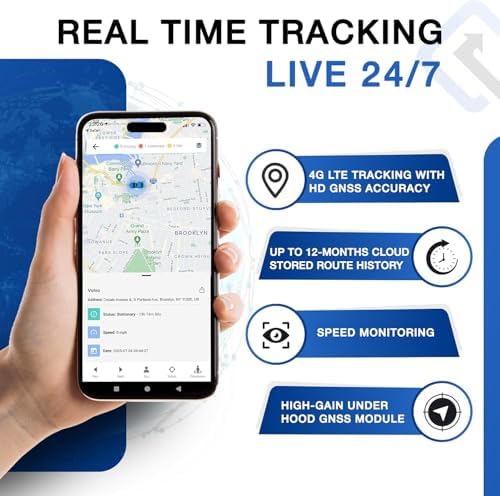 REWIRE SECURITY DB2-4G GPS Tracker for Vehicles – Real-Time Vehicle Tracking Device for Car, Van, Motorhome | Easy Battery Install | Live App Tracking | 4G Fleet Tracking | Low Cost Plan | Free Trial - Image 3