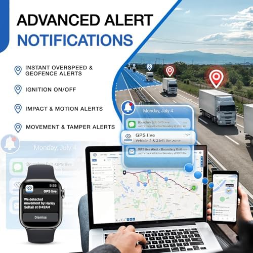 REWIRE SECURITY DB2-4G GPS Tracker for Vehicles – Real-Time Vehicle Tracking Device for Car, Van, Motorhome | Easy Battery Install | Live App Tracking | 4G Fleet Tracking | Low Cost Plan | Free Trial - Image 4